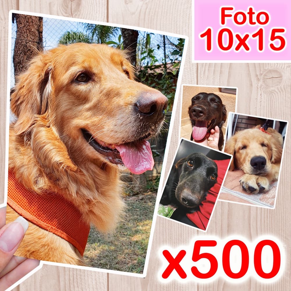 Revelar Fotos 10x15 (500 Unidades)