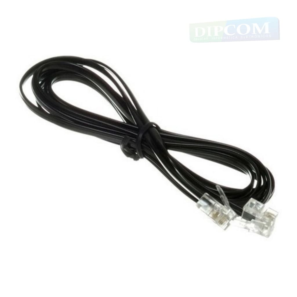 Cabo para Fio de Telefone - Conector RJ11