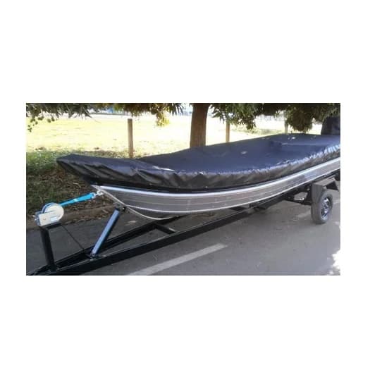 capa barco 5 metros bico reto ate 1,40 de largura maxima na parte do motor