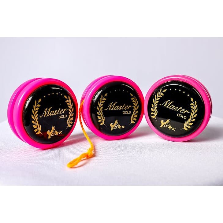 Yoyo ( Ioio, Yo-yo) York Profissional Master Gold Pink + Brinde ioio top