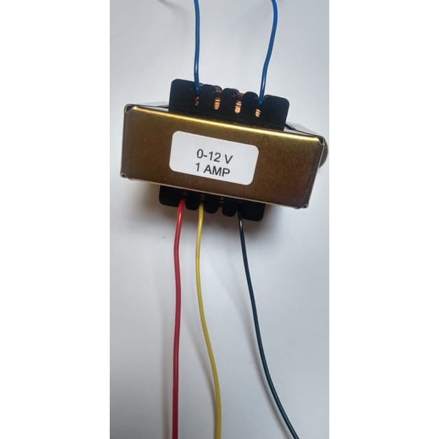 Transformador 0-12 V 1 Amp - Kit C/3 Peças