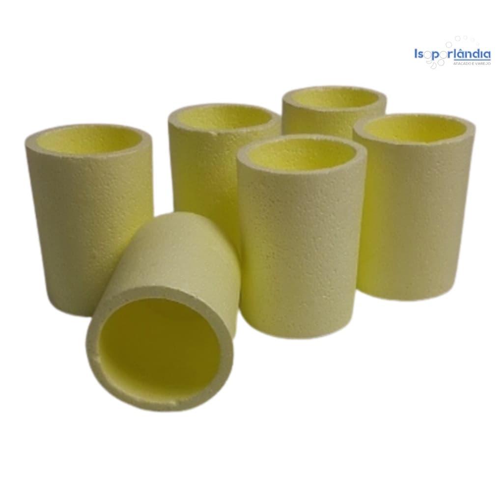 Suporte Isopor Porta  Latinha 350 ml Térmico 10 UNIDADES OU 20 UN