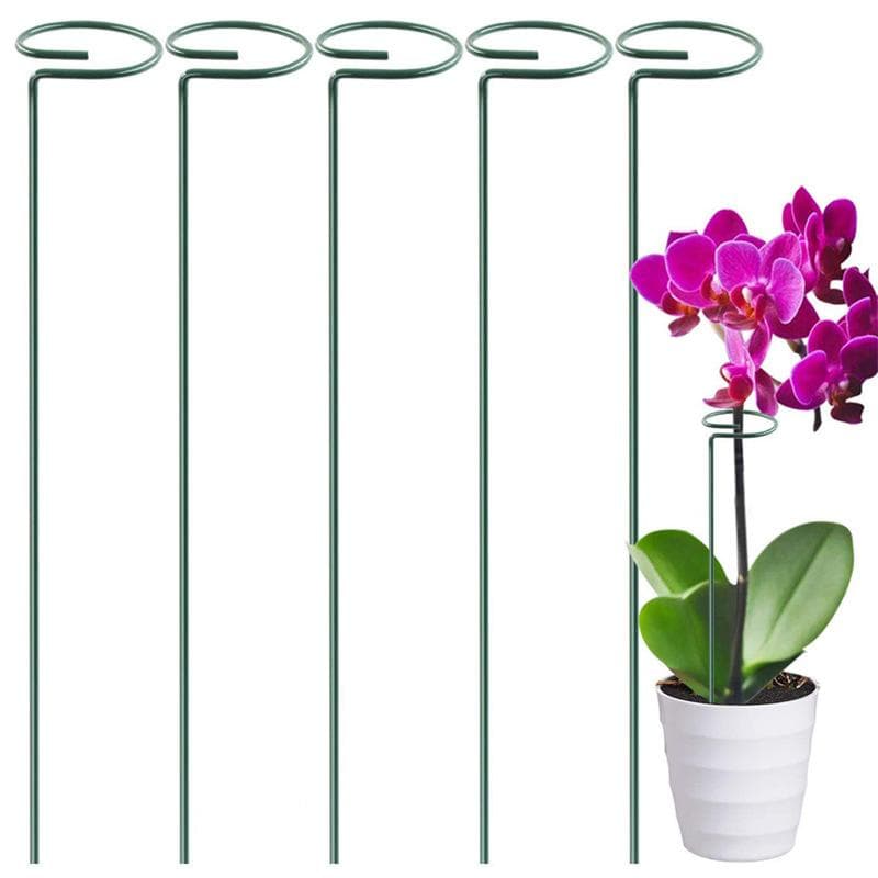 4 Suporte para plantas orquideas flores rosas