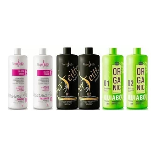 Selagem Desarma Fios+definitiva Fioperfeitto +escova Quiabo