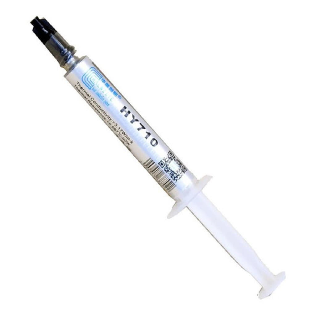 Pasta Térmica Alta Performance Base Prata 30% Oxido Nitrato Prata Seringa 1 Grama 1G