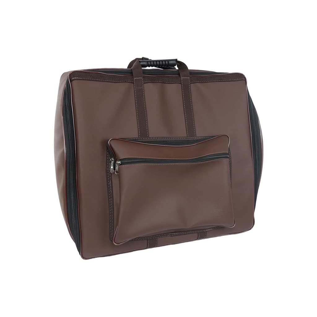 Capa Bag Acordeon, Gaita, Sanfona 120 Baixos Couro Pelúcia
