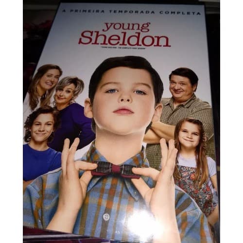 Box Original Young Sheldon - 1ª Temporada (big Bang) 2 Dvd's