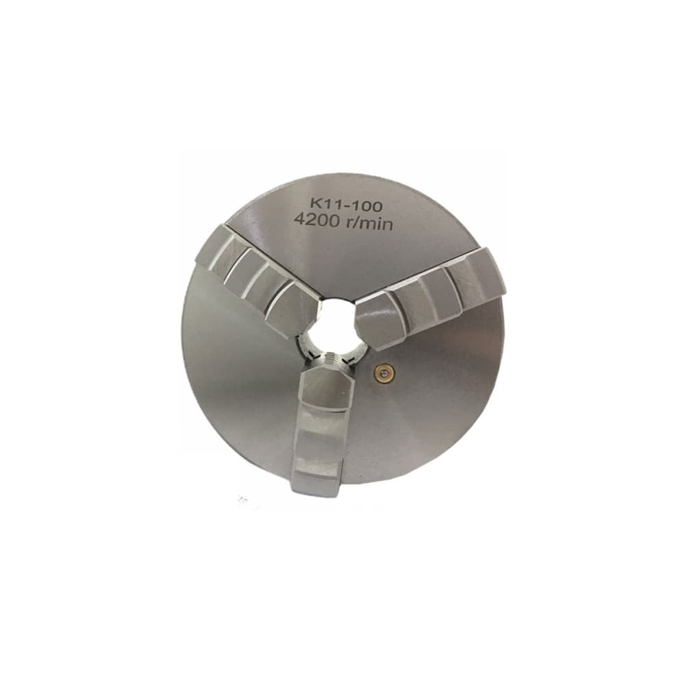 Placa Para Torno 4" Polegada 100 Mm 3 Castanhas Universal (2 Jg Castanha) Ws
