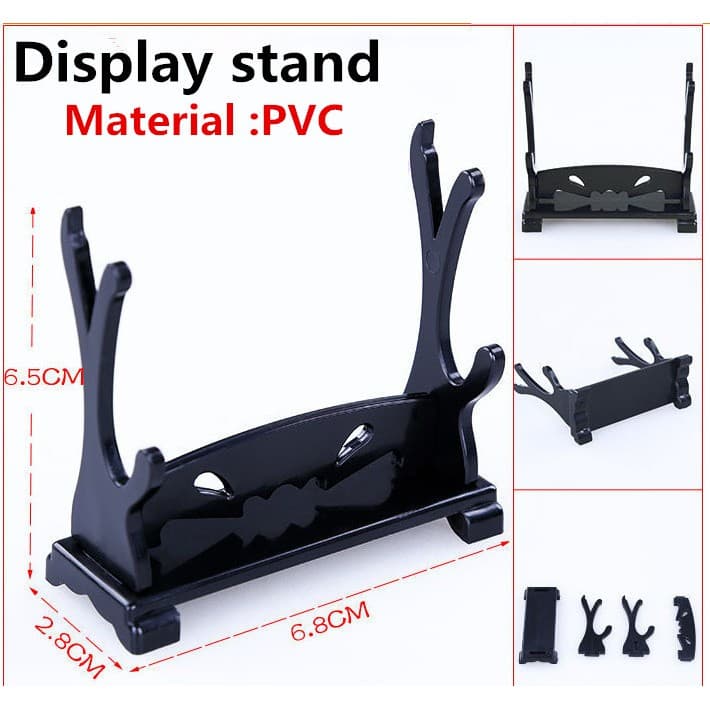 Arma Anime Modelo De Para Demon Slayer Sword One Piece LOL WOW Porta-Modelos Material Acrílico Em PVC