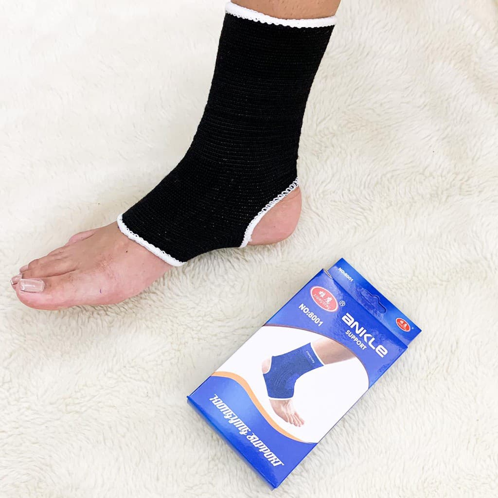 Par Tornozeleira de Compressão Dupla Ajuste Personalizado Proteção Articular e Alta Elásticidade