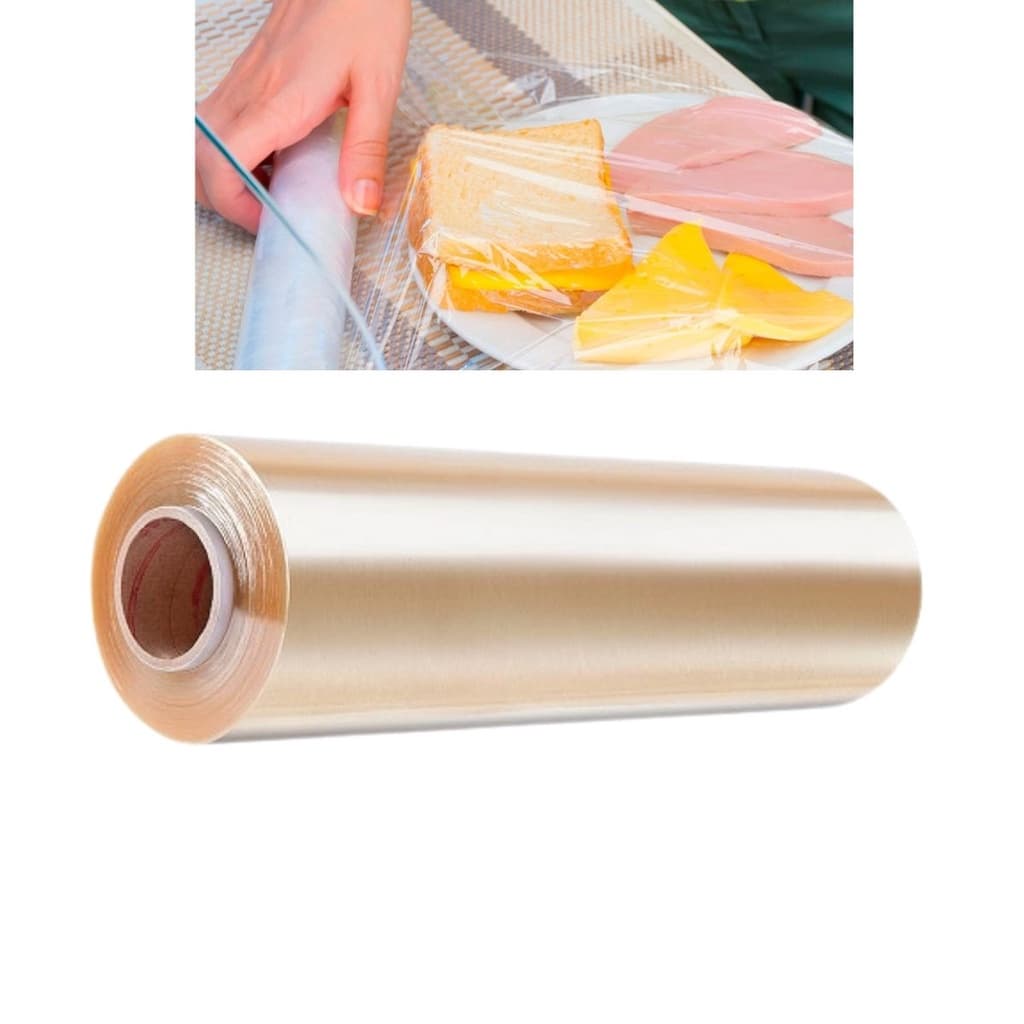 Rolo Bobina Plastico De Filme Pvc 38cm X 300 Metros LUSAFILM