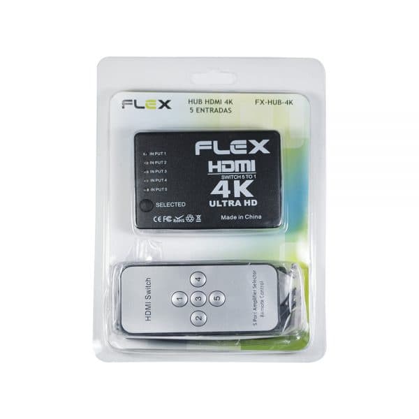 HUB SWITCH HDMI 4K-UKTRA HD- 5X1 FX-HUB-4k -X-CELL