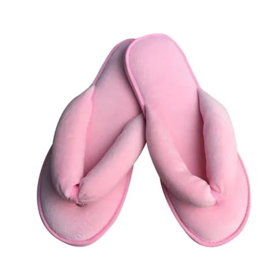1 Par Pantufa De Dedo Quarto Plush (aveludado)super Conforto