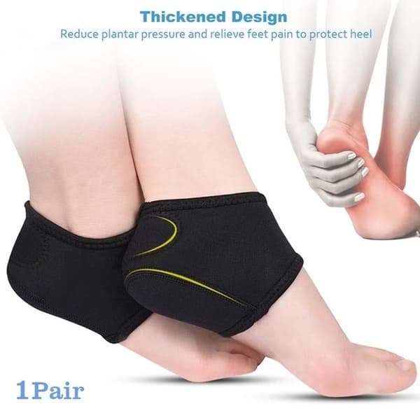 Nova Moda Fascite Plantar Meias Para Calos Tendinite Pele Rachada Alívio Da Dor Heel Pads Homens Mulheres