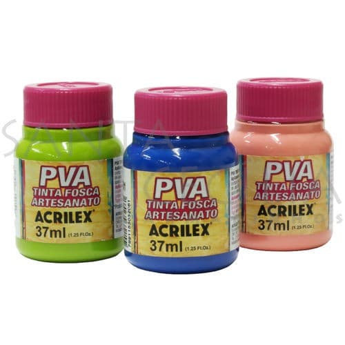 tinta pva fosca acrilex 37mL