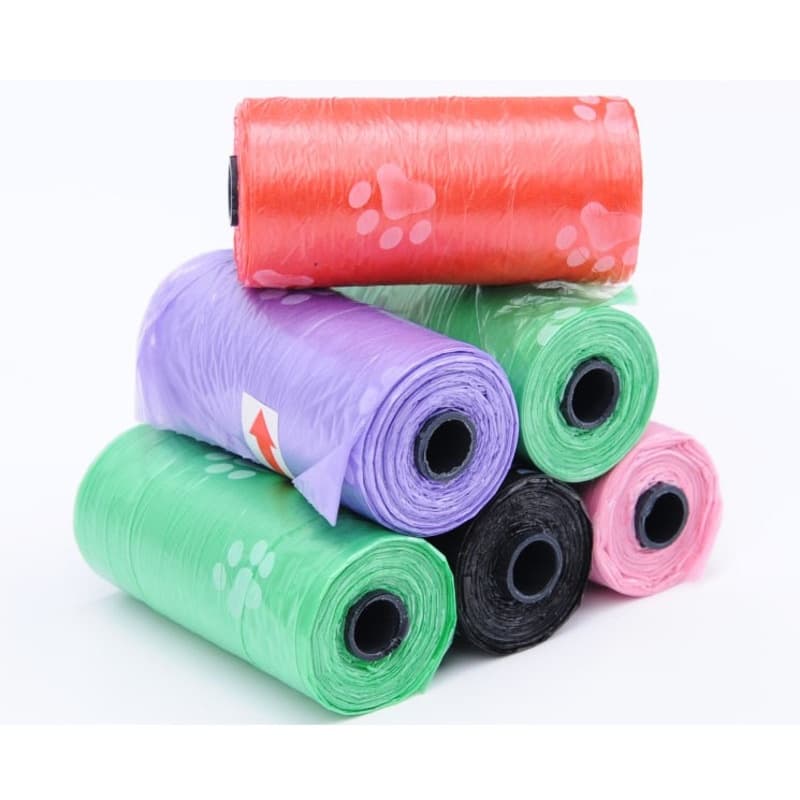 3 Pet Saco De Lixo Rolinho Fezes De Cachorro Gato Cata Caca Limpeza