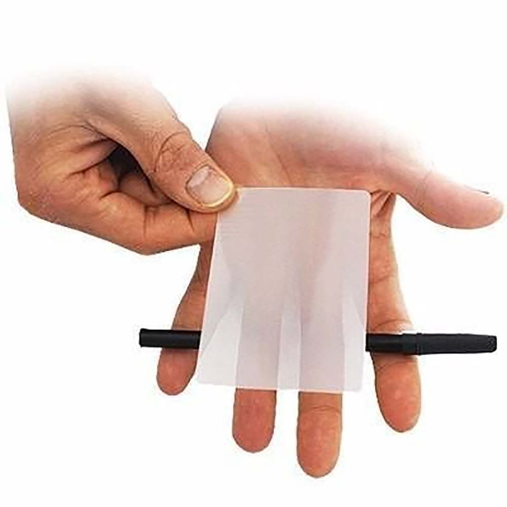 Mágica Lente da Invisibilidade, Lente Fresnel