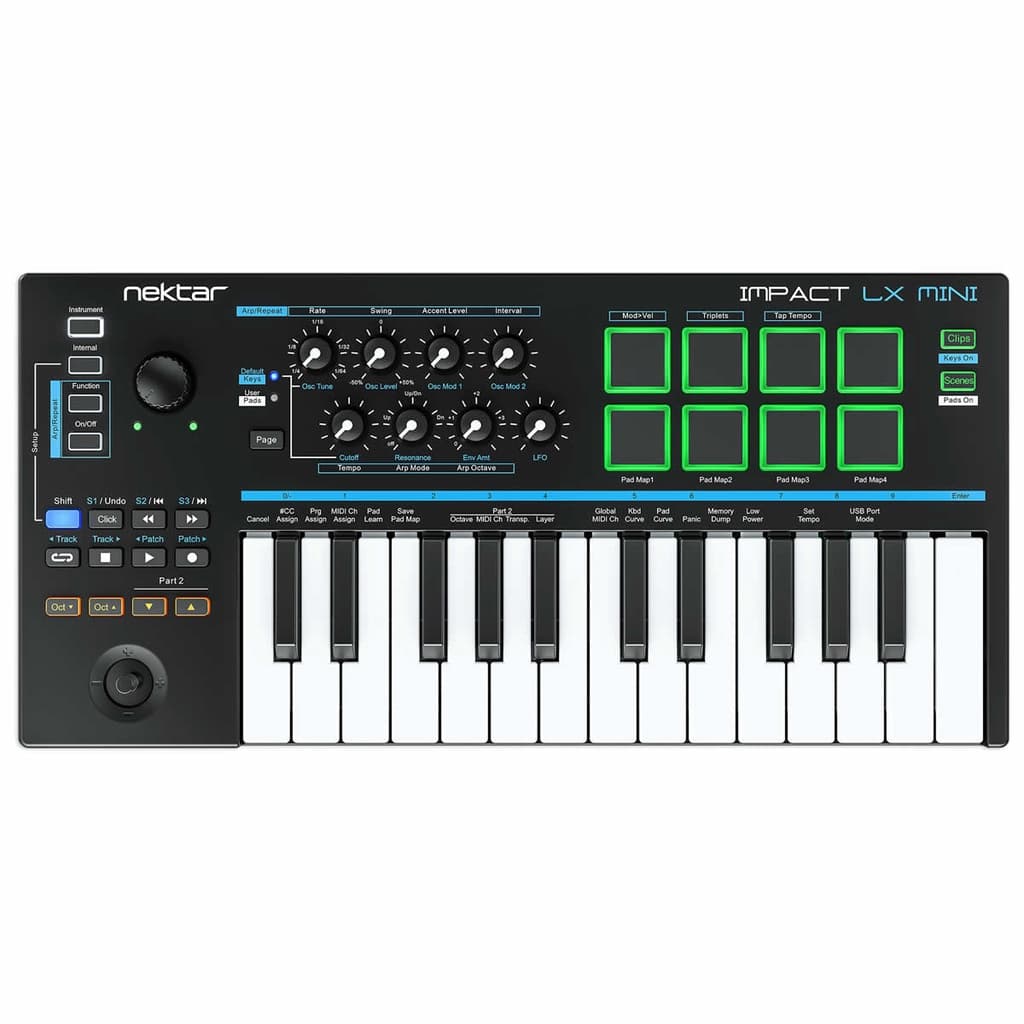 Teclado Controlador Nektar Impact LX Mini