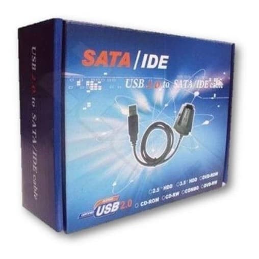 Transforme Seu Hd Sata Antigo Em Hd Externo Usb 2.0 Kit Full