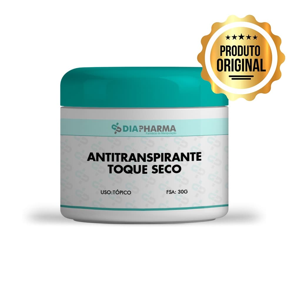 Antitranspirante Para Hiperidrose (suor Excessivo) - Toque Seco 30g