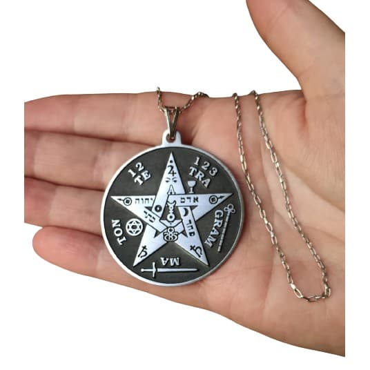 Pentagrama Tetragrammaton Esoterismo Magia Ocultismo 4.7cm.