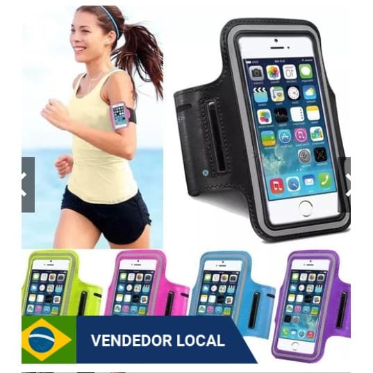 Suporte Para Celular Capa De Braço Suporte Braçadeira De Celular Corrida Academia Ciclismo Universal