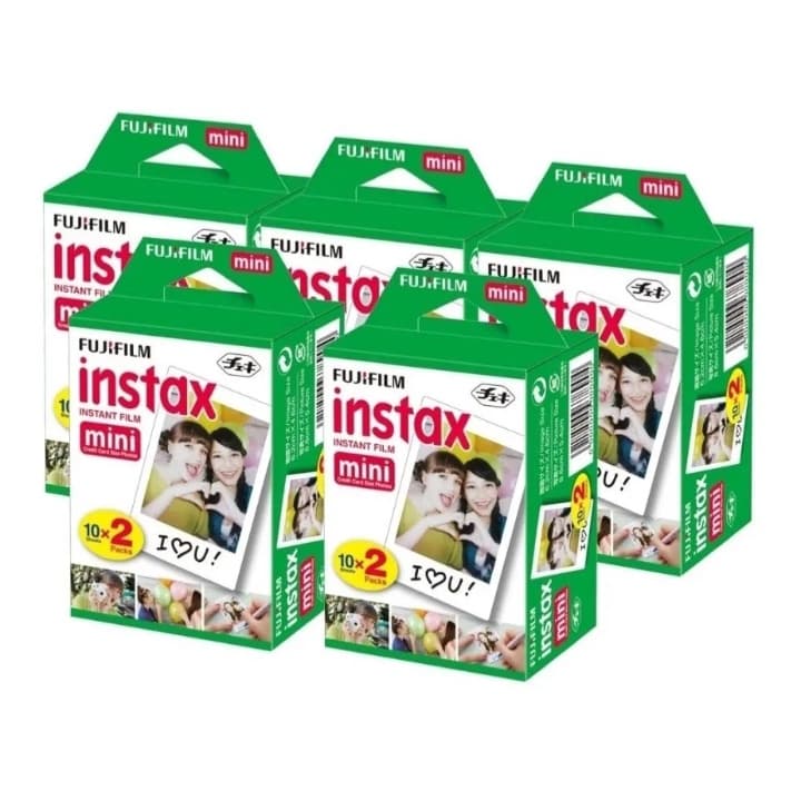 Filme Instax Mini Com 100 Poses Entregs + Rápida