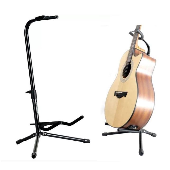 Suporte de Chão para Violão Guitarra Baixo Viola Instrumentos Musicais