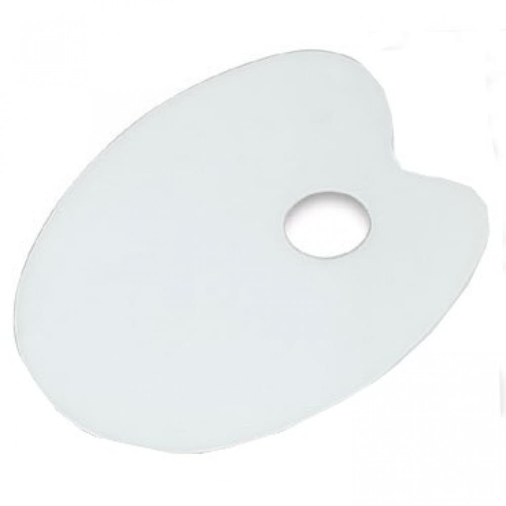 Paleta Para Pintura Trident Fórmica Oval 23x31cm 12413