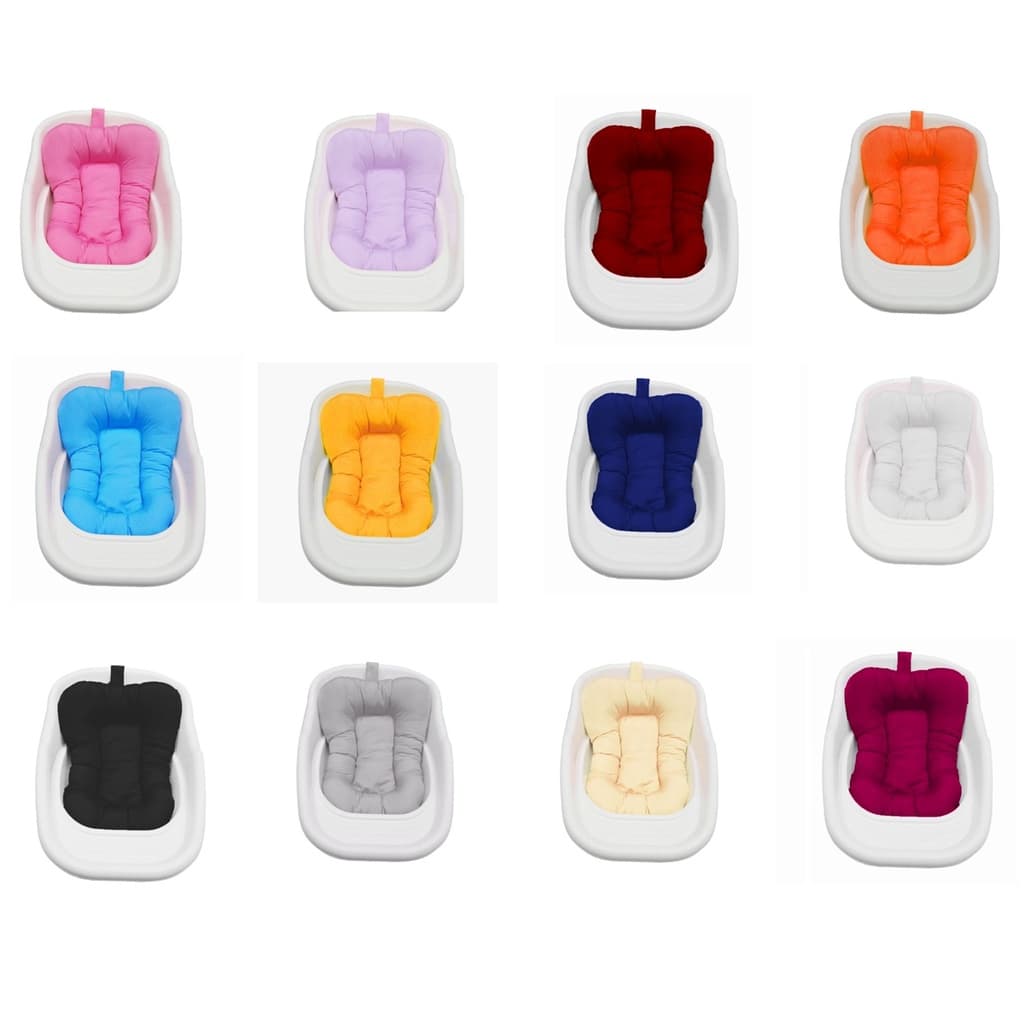 Almofada De Banho Para Bebê Rosa Baby Infantil Anatômica