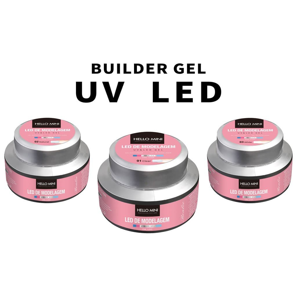 Cosméticos Gel De Modelagem para Unhas Hello Mini - HJ