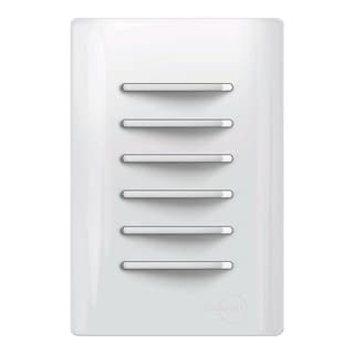 Interruptor 6 Teclas Simples Horizontal Dicompel Novara Toda Branca TW