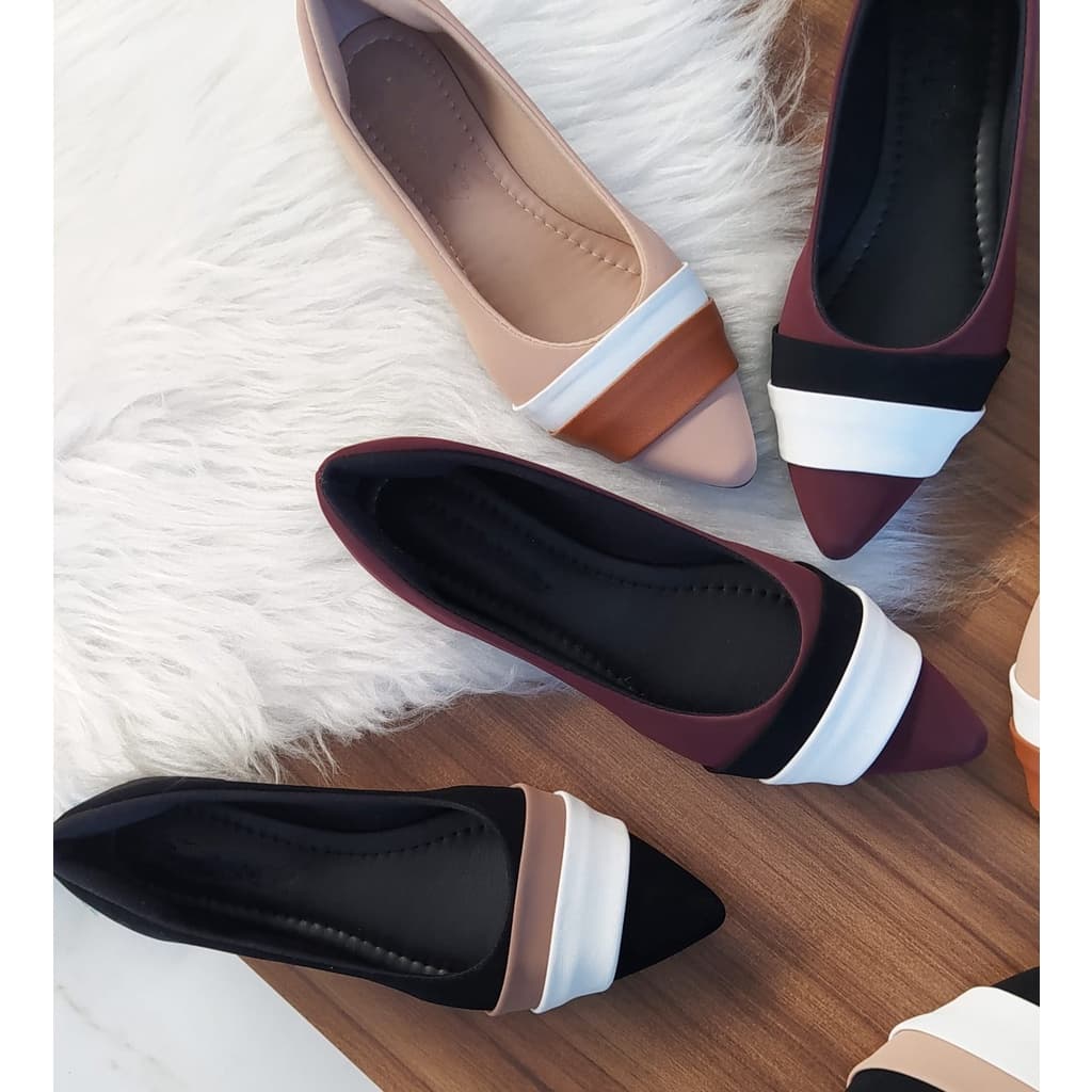 Sapatilha Feminino De Faixas Bico Fino Maitê Love Shoes 34 Ao 40