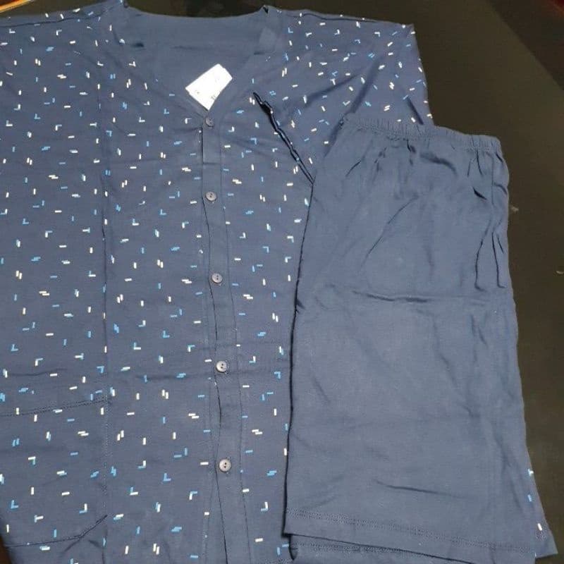 Pijama Masculino manga curta e Bermuda tam GG