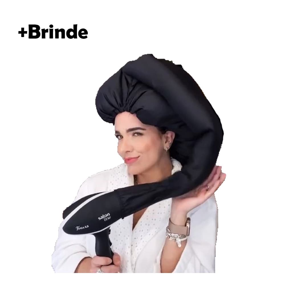 Kit Touca de dormir + toca difusora cetim duplo + brinde