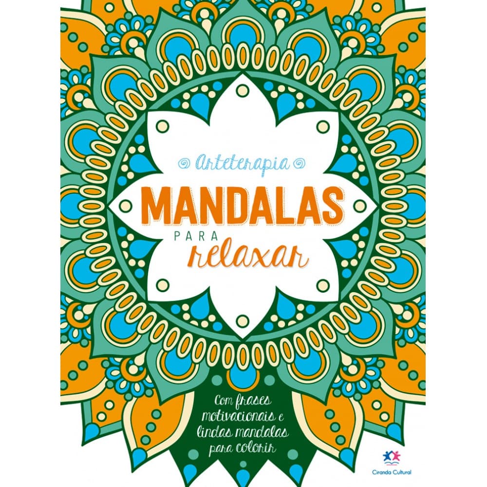 Livro - Mandalas para relaxar - Capa comum - Ciranda Cultural