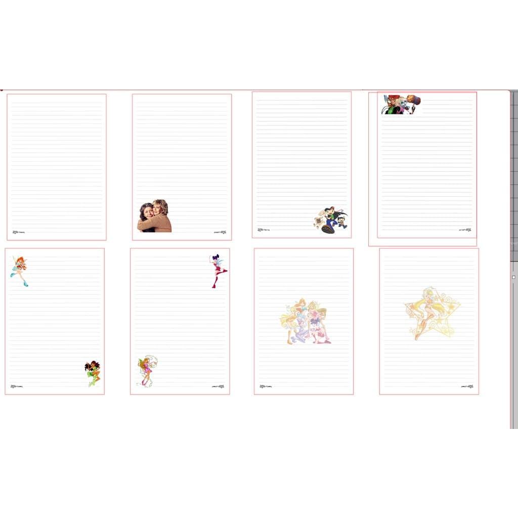 Refil para Caderno de Disco tipo Inteligente Personalizado VOCÊ MANDA O DESENHO