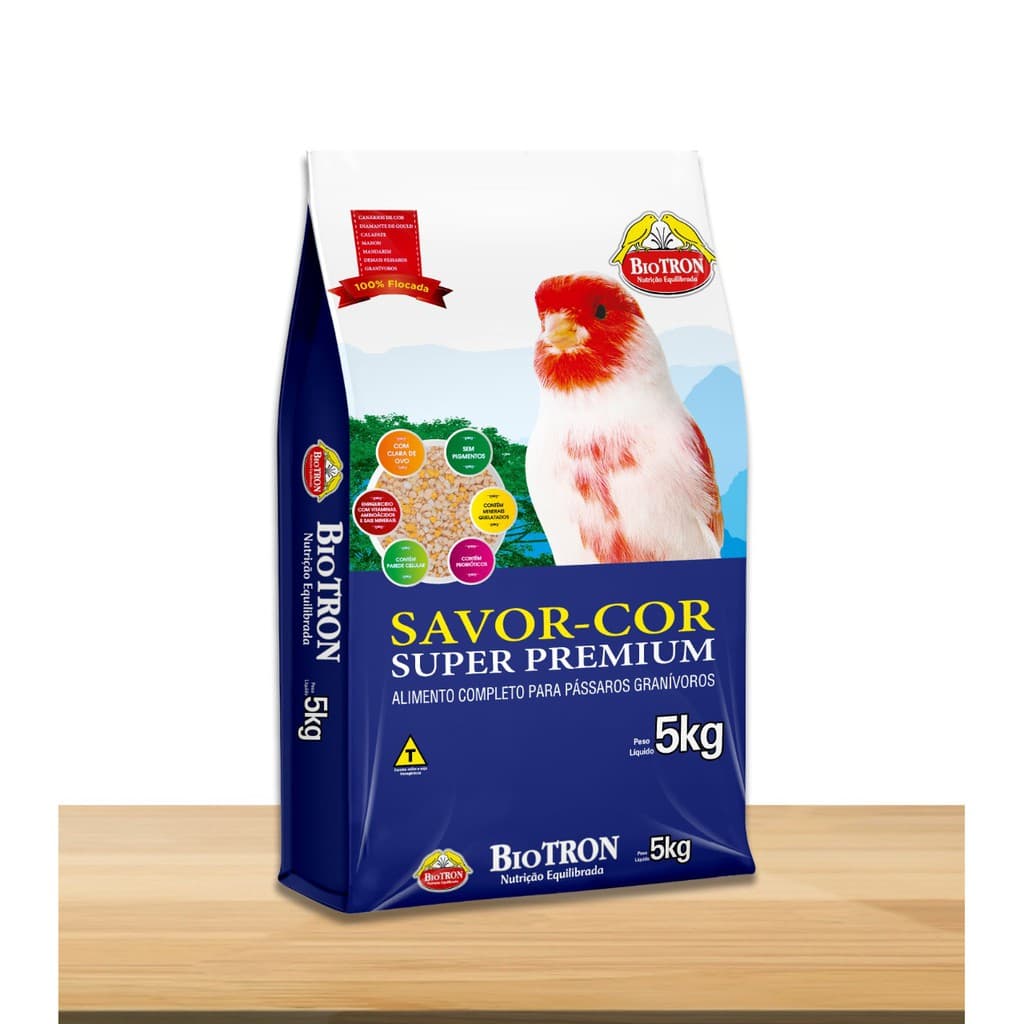 Farinhada Savor Cor Super Premium 5kg Biotron