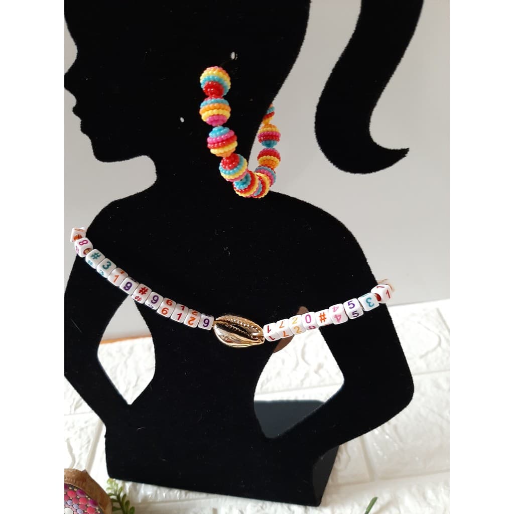COLAR GARGANTILHA NÚMEROS