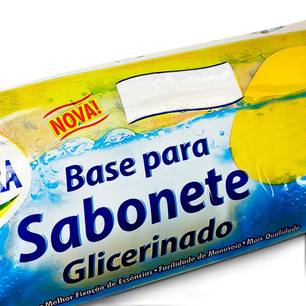Base Vegetal Glicerina Branca Para Sabonete  Nossa Terra Fácil Manuseio Melhor Base