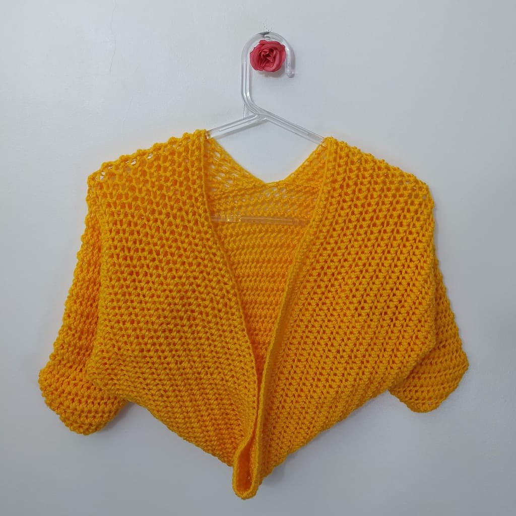 Bolero de lã (Brechó) (Ref: 5132) Tam: PP