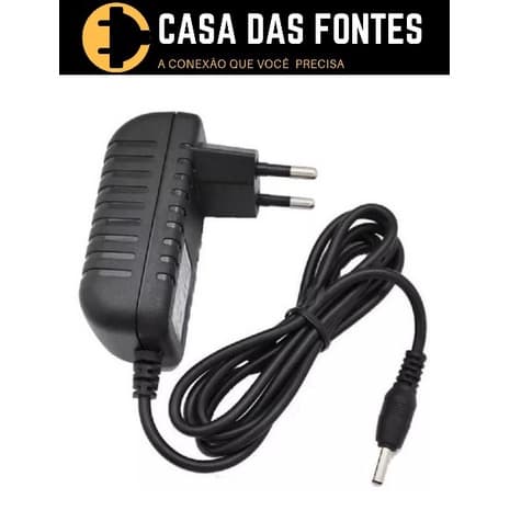 Fonte Carregador 5v 2a 3.5mm X 1.35mm Bivolt 110/220v