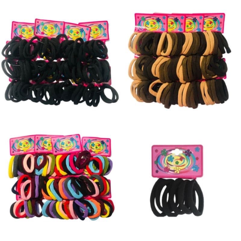 kit Xuxinhas Rabicó Tipo Meia Coloridas Elástico Não Quebra Cabelo Infantil Adulto