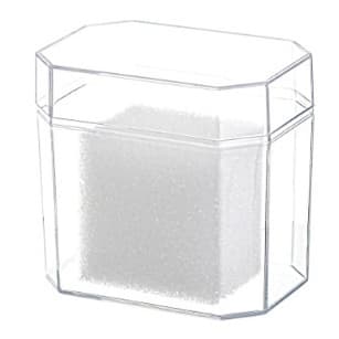 Kit 60 Caixinhas Para Relogios Acrilico Armazena Almofadas Revenda Loja Promoção Atacado