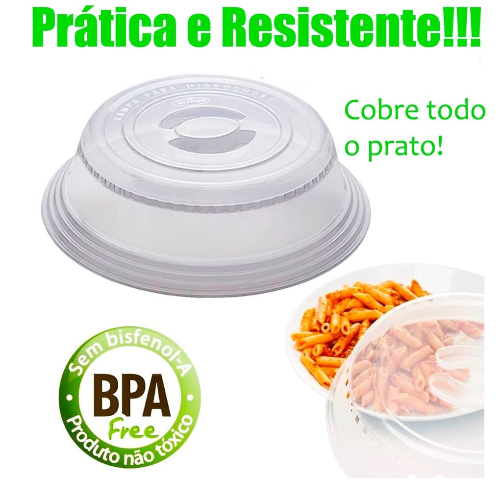Tampa para Microondas Proteção De Alimentos Livre Bpa Tampa  Protetora De Alimentos microondas Tampa Comida