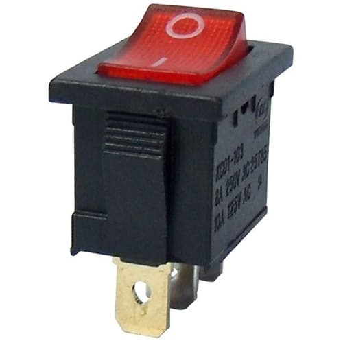 Kit 10 Peças - Chave Gangorra 2 Posições Kcd1-102n Vm Neon