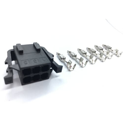 Kit Chicote 6 Vias Botão Vidro Elétrico Up - Pronta Entrega