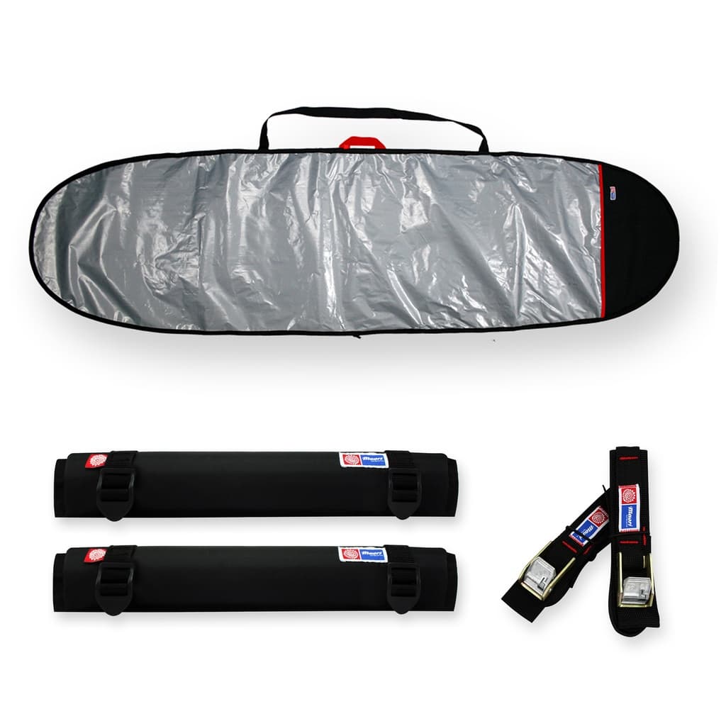 Espuma 40cm + Fita Rack + Capa Prancha Fun Refletiva 7'0-7'4 - Maori Extreme