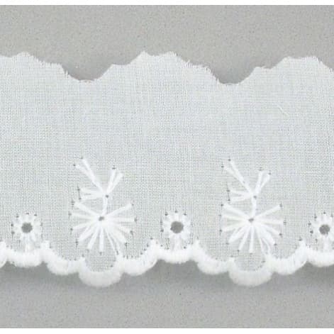 BORDADO HOEPCKE 480000 - PEÇA C/ 5 METROS - LARGURA 4,0CM