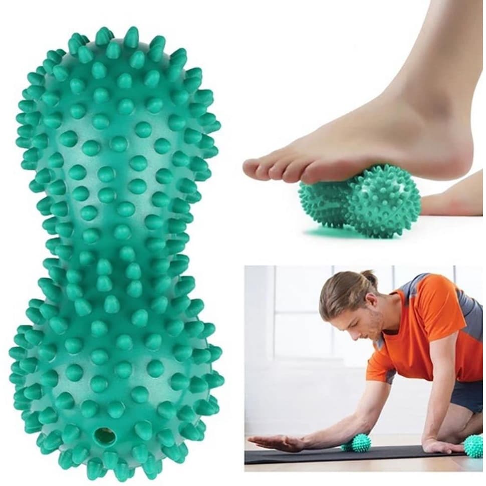 Bola De Massagem Fisioterapia Para Dor Músculo Panturrilha Yoga Alongamento